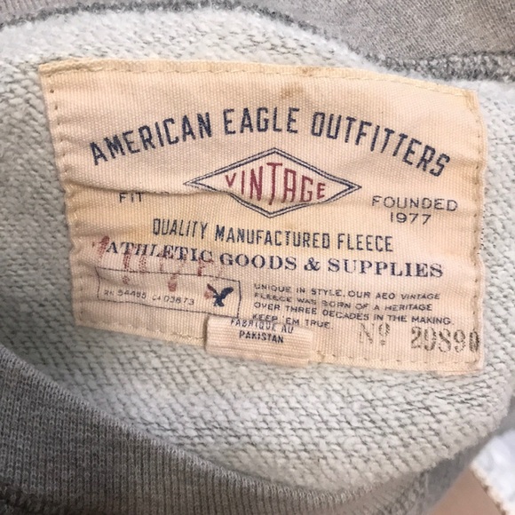 VINTAGE AEO oversized crewneck - Picture 2 of 3